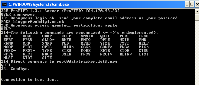 Ftp commands. Установите соответствия Telnet FTP. Expand -f cmd.