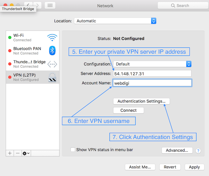 how to set up free vpn on mac